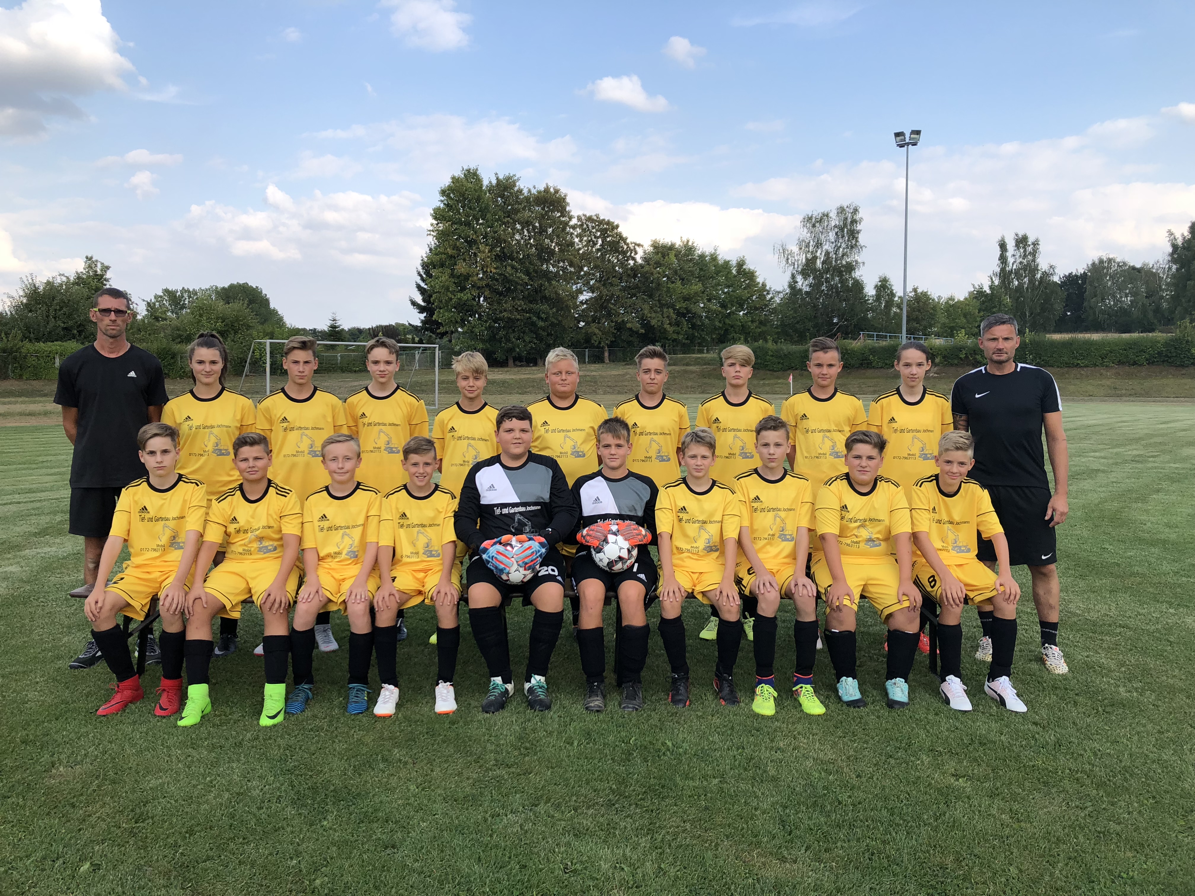 Mannschaftsfoto C-Junioren 2018/2019